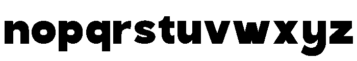 Kegio Regular Font LOWERCASE
