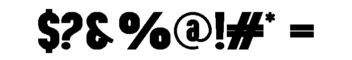 Kegono Font OTHER CHARS