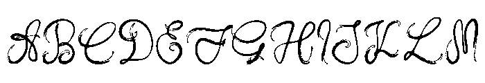 Kehati Flower Regular Font UPPERCASE