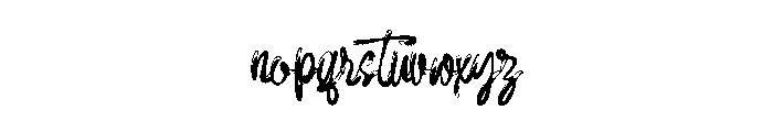Kehati Flower Regular Font LOWERCASE
