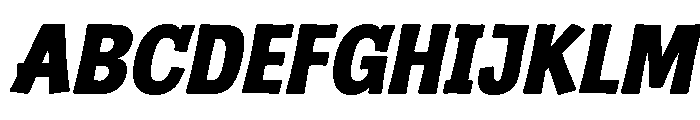 Kelaba Sans Extra Bold Italic Font UPPERCASE