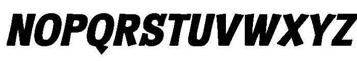 Kelaba Sans Extra Bold Italic Font UPPERCASE