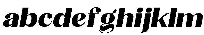 Kelmitha Black Expanded Slant FONT