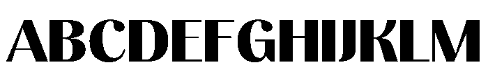 Kelmitha Black Expanded Font UPPERCASE