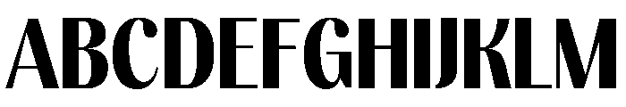 Kelmitha Black Semi Condensed Font UPPERCASE