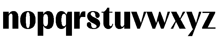 Kelmitha Black Semi Condensed Font LOWERCASE