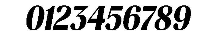 Kelmitha Black SemiCond Slant Font OTHER CHARS