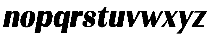 Kelmitha Cntr Black SemCond Ita Font LOWERCASE