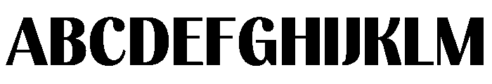 Kelmitha Cntr Black Font UPPERCASE