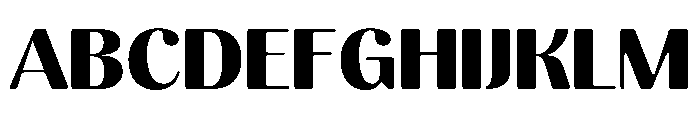Kelmitha Soft Black Expanded Font UPPERCASE
