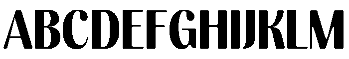 Kelmitha Soft Black SemCond Font UPPERCASE