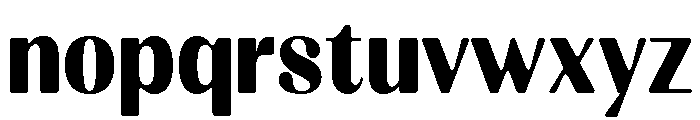 Kelmitha Soft Black SemCond Font LOWERCASE