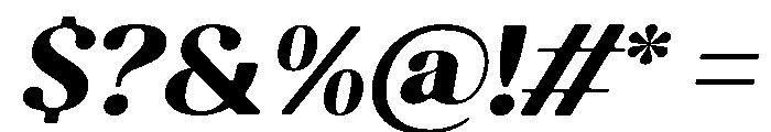 Kelmitha Soft Black SemExp Ita Font OTHER CHARS