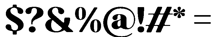 Kelmitha Soft Black SemExp Font OTHER CHARS