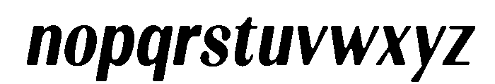 Kelmitha Soft Cntr Bd Cn It Font LOWERCASE