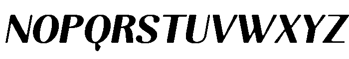 Kelmitha Soft Cntr Bd SmEx It Font UPPERCASE