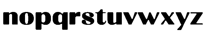 Kelmitha Soft Cntr Black Exp Font LOWERCASE