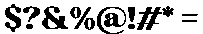 Kelmitha Soft Cntr Black SemExp Font OTHER CHARS