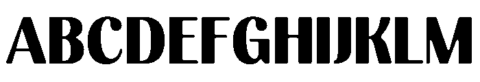 Kelmitha Soft Cntr Black Font UPPERCASE