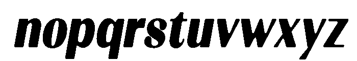 Kelmitha Soft Cntr Blk Cn It Font LOWERCASE