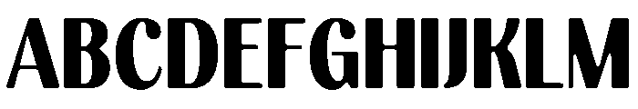 Kelmitha Soft Cntr Blk SmCn Font UPPERCASE