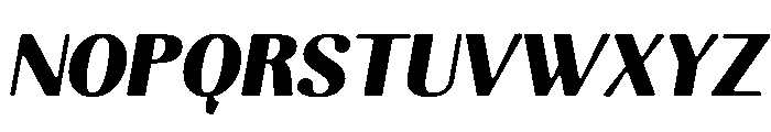 Kelmitha Soft Cntr Blk SmEx It Font UPPERCASE