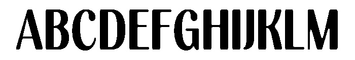 Kelmitha Soft Cntr Bold Cond Font UPPERCASE