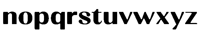 Kelmitha Soft Cntr Bold Exp Font LOWERCASE