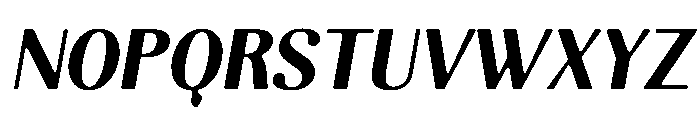 Kelmitha Soft Cntr Bold Italic Font UPPERCASE