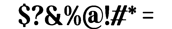 Kelmitha Soft Cntr Bold SemCond Font OTHER CHARS