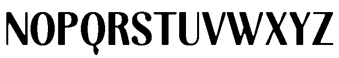 Kelmitha Soft Cntr Bold SemCond Font UPPERCASE