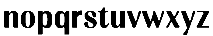 Kelmitha Soft Cntr Bold SemCond Font LOWERCASE