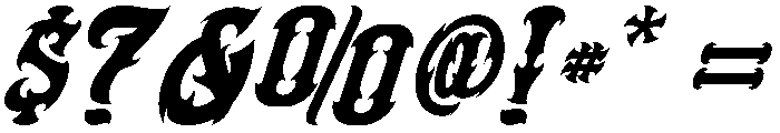 Kelmora Italic Font OTHER CHARS