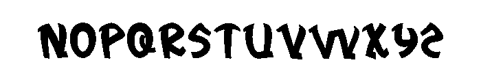 Kemayoran Font LOWERCASE