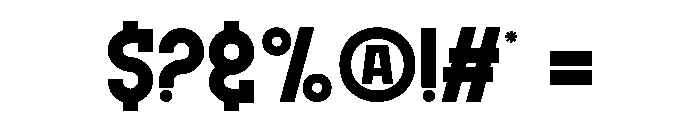Kemon Sporty Font OTHER CHARS