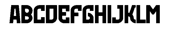 Kemon Sporty Font UPPERCASE