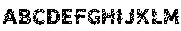 Ken Regular Font UPPERCASE
