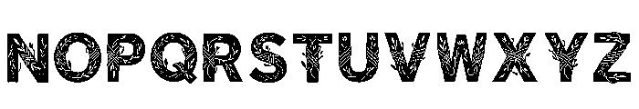 Ken Regular Font UPPERCASE