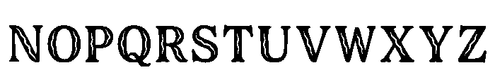 Kenai Regular Font LOWERCASE