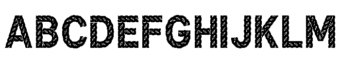 Kenia Regular Font UPPERCASE