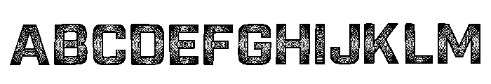 Kenna Regular Font UPPERCASE