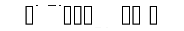 Kenneth Regular Font OTHER CHARS