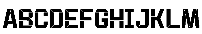 Kenny Regular Font UPPERCASE