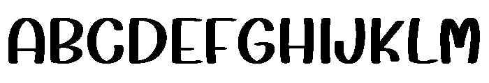 Kensler Font UPPERCASE