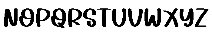 Kensler Font UPPERCASE