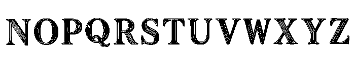 Kent Regular Font UPPERCASE