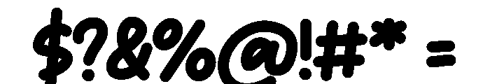 Kentos Font OTHER CHARS