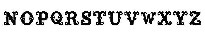 Kenya Regular Font LOWERCASE