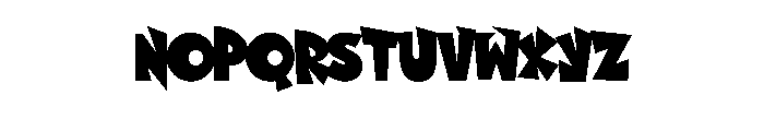 Kenzora-Regular Font LOWERCASE