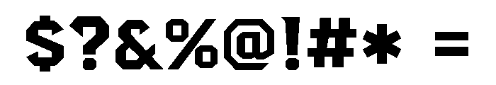Kern Club Regular Font OTHER CHARS